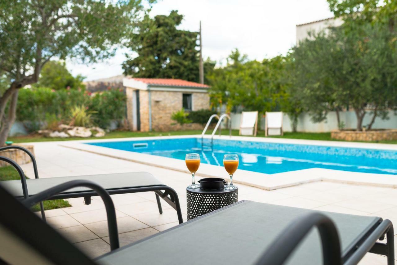Villa Croatica Apartments Zaboric Exterior foto